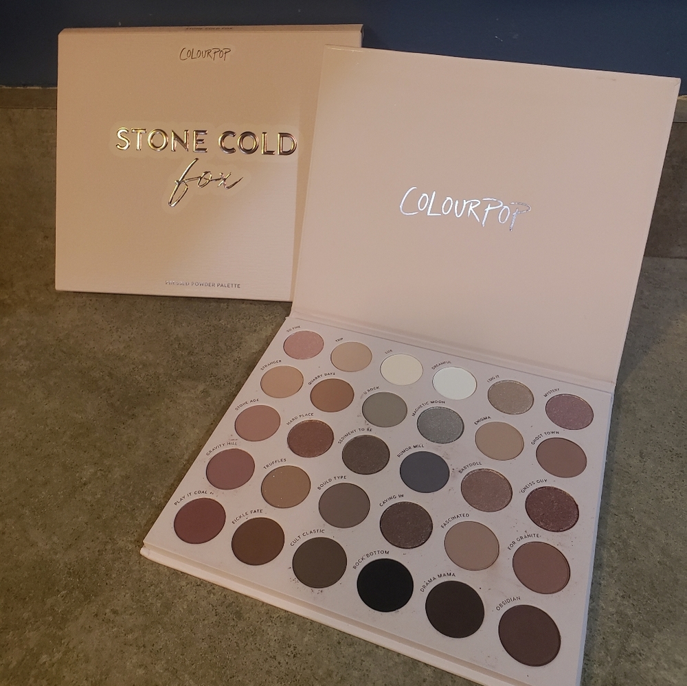 Colourpop Stone Cold Fox Palette